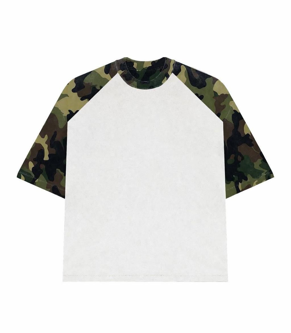 Camo Block Tee