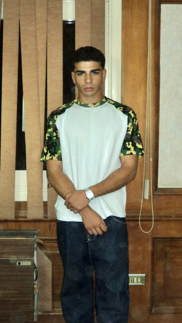 Camo Block Tee