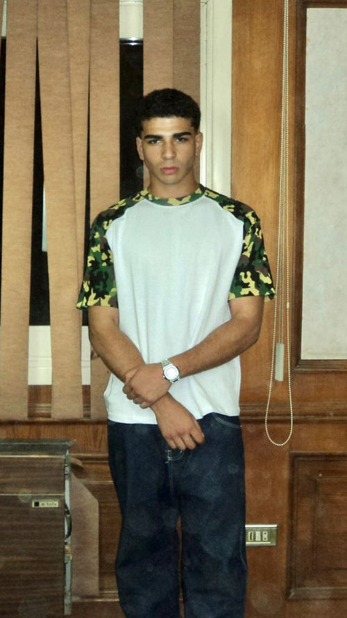 Camo Block Tee